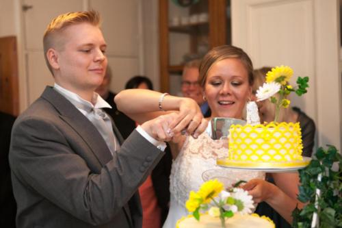 Hääkakun leikkkaus