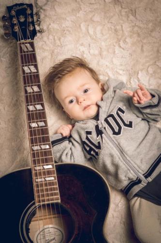 Lapsikuvaus - Rock vauva